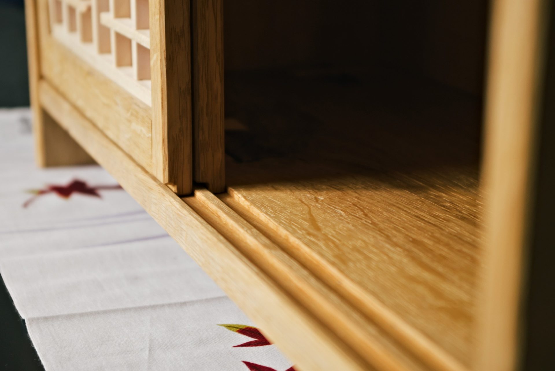 Japanese Cabinet Door Using Kumiko 